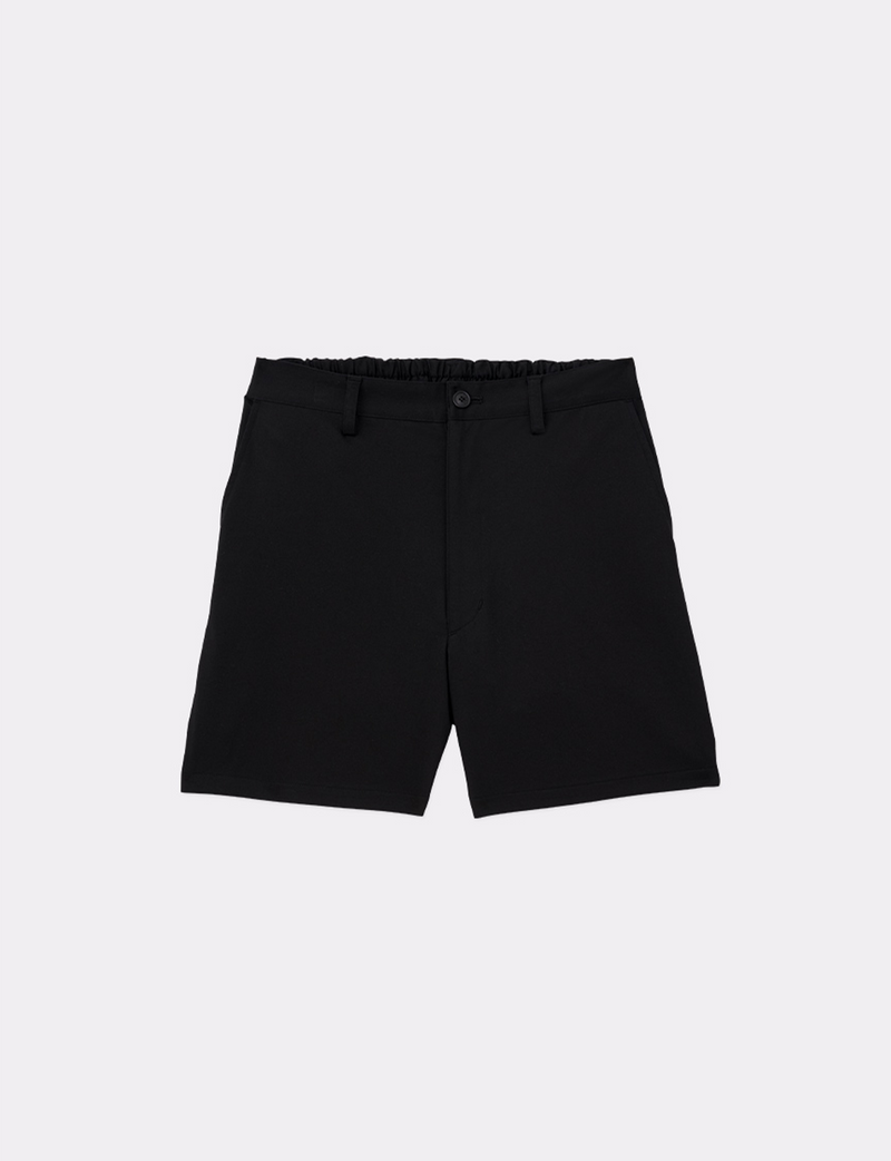 BACK LAYERED TWILL SHORTS