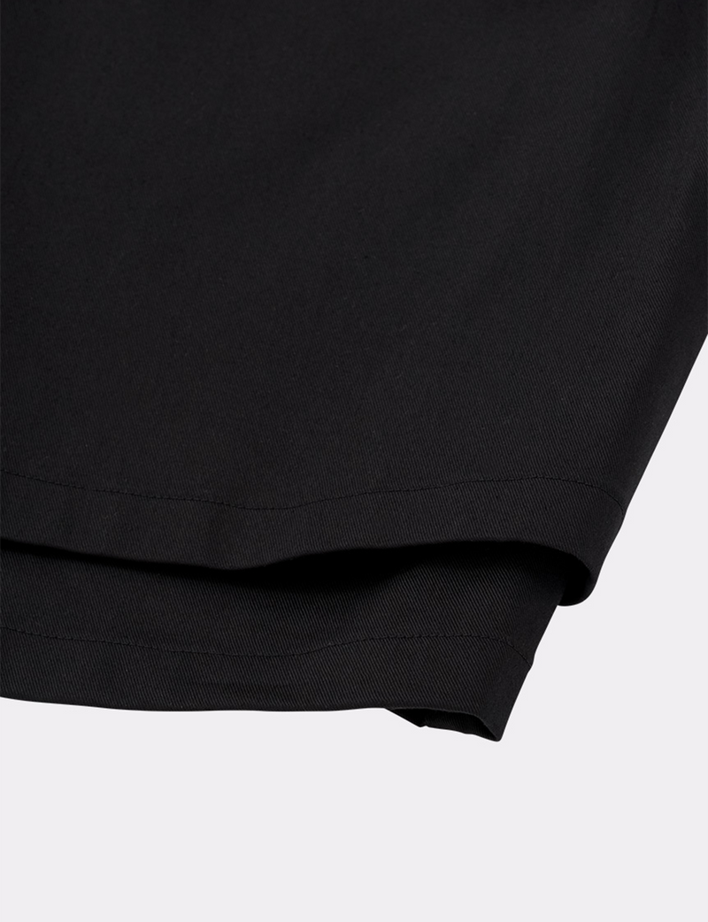 BACK LAYERED TWILL SHORTS