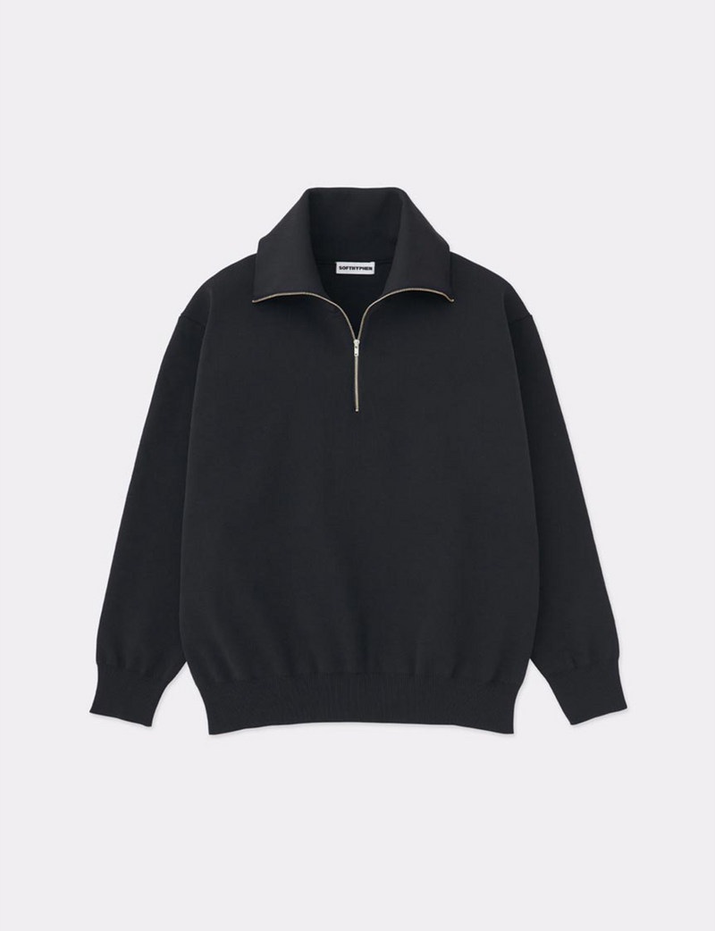 HALF ZIP PULLOVER KNIT