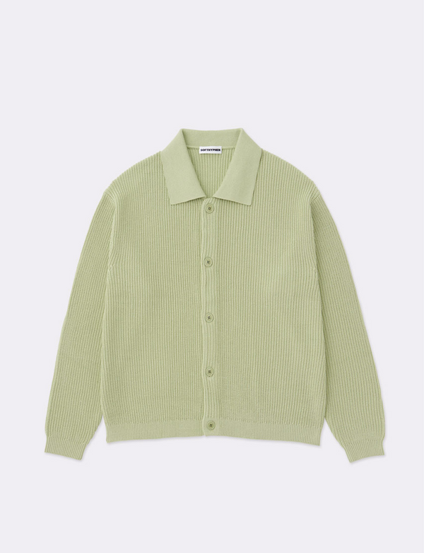 COLLARED CARDIGAN