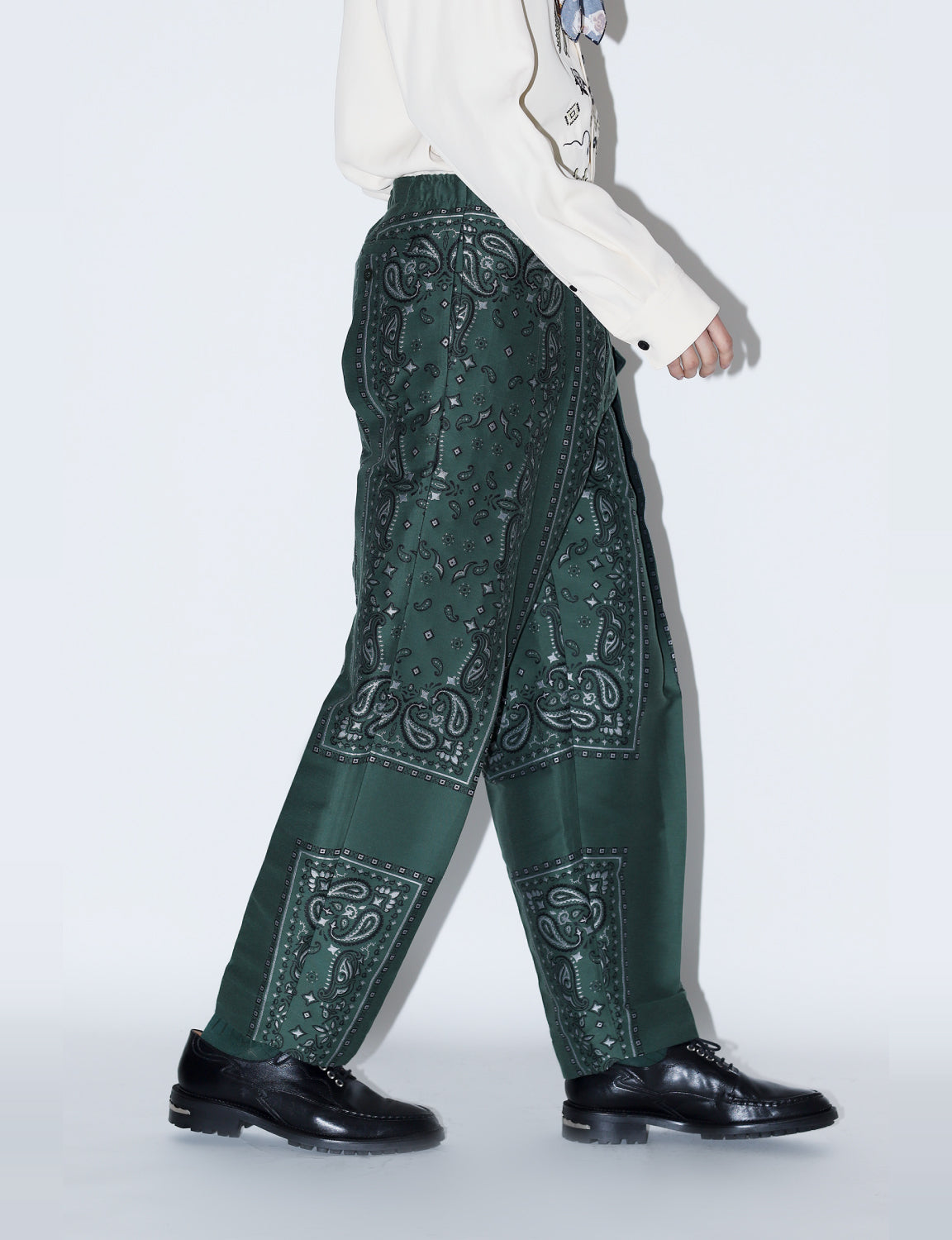 TOGA VIRILIS - PAISLEY JACQUARD PANTS – The Contemporary Fix Kyoto