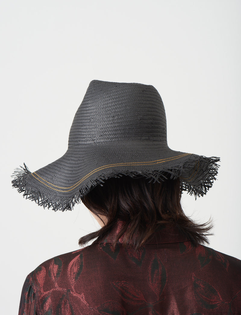 BED J.W . FORD - Paper Hat - Black | 2022SS (ベッドフォード ハット)