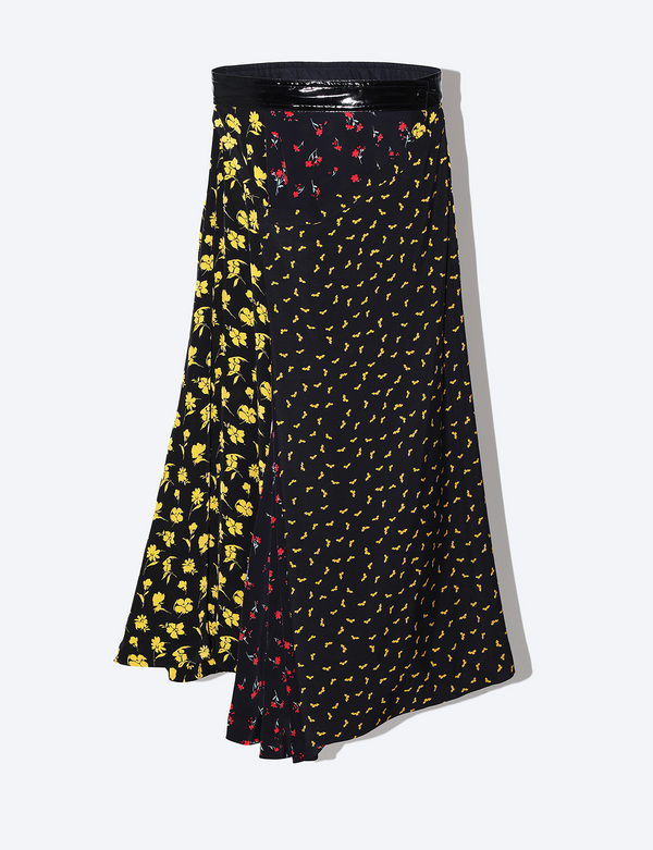 RAYON PRINT SKIRT