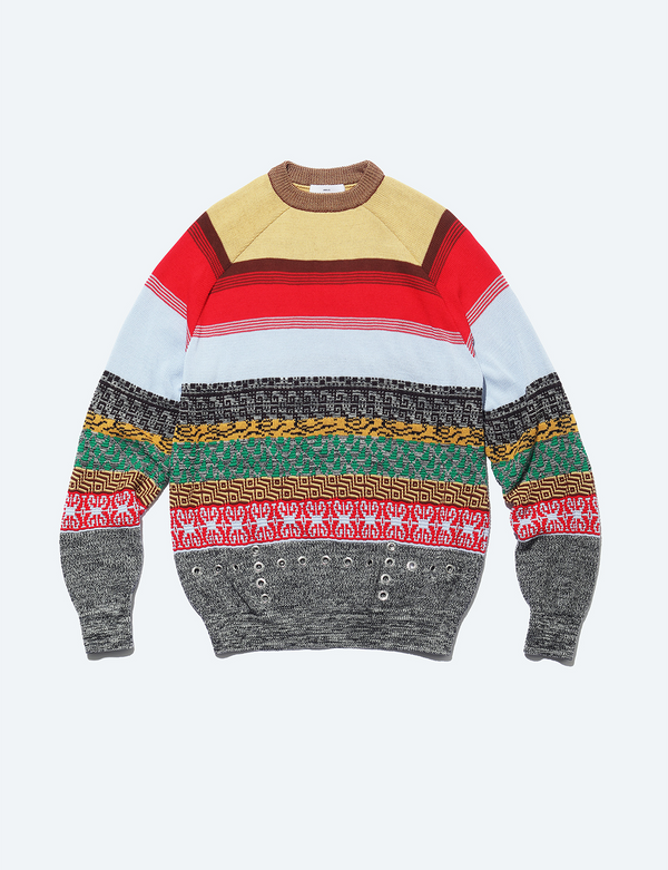 JACQUARD KNIT PULLOVER