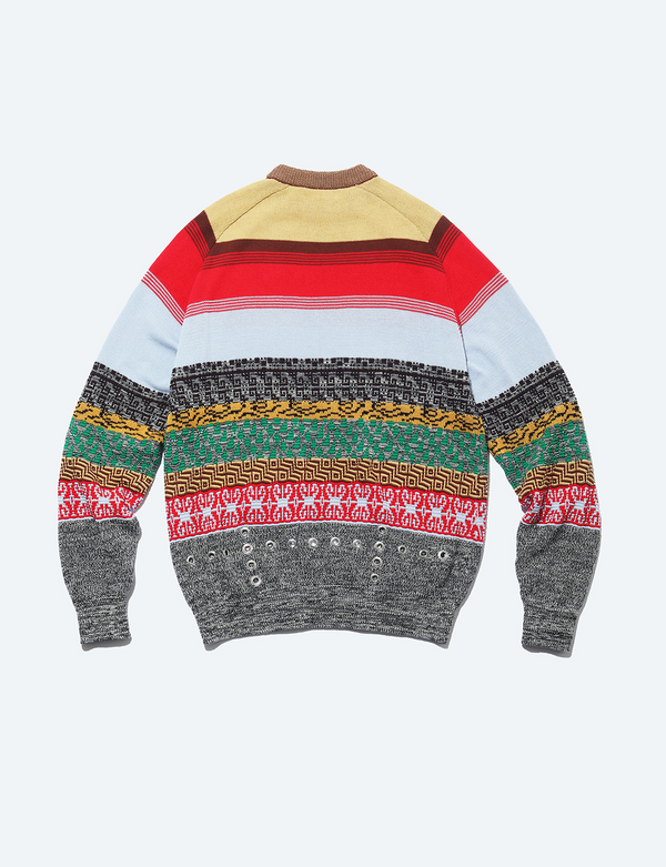 JACQUARD KNIT PULLOVER