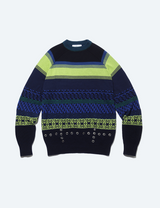JACQUARD KNIT PULLOVER