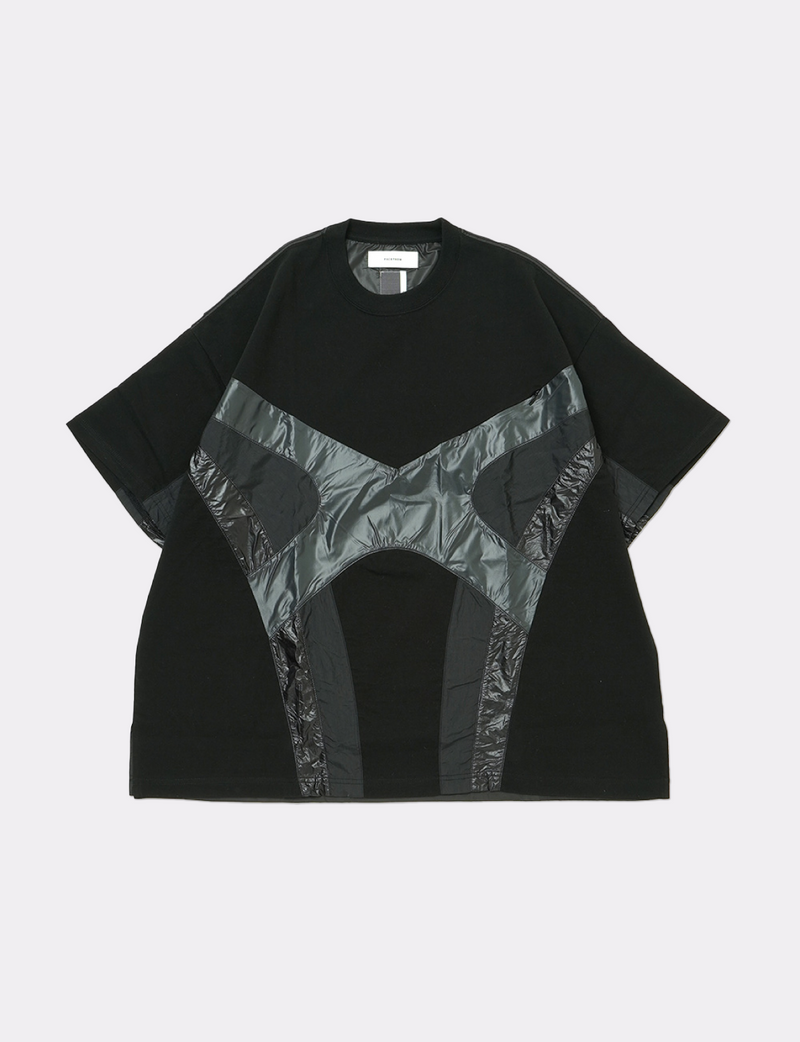 NYLON PATCHWORK TEE