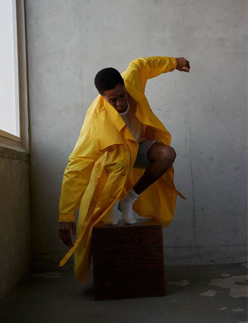 WATER REPELLENT TRENCH COAT